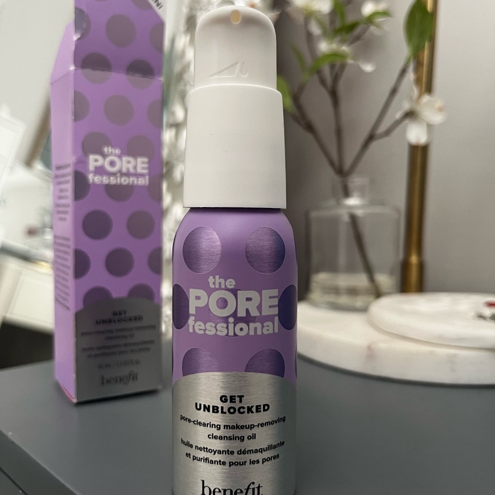 NEW Benefit POREfessional Get Unblocked Cleansing Oil